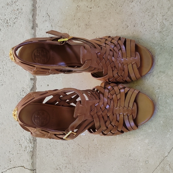 Tory Burch Shoes - Tory Burch Kelton caged Gladiator Sandals Size 6.5